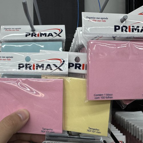 BLOCO DE ANOTAÇÃO 76x101mm