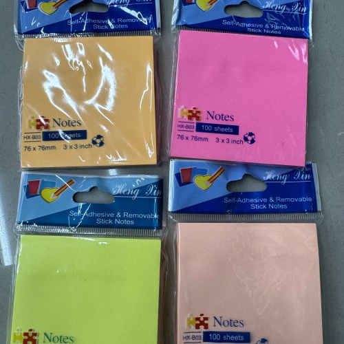 BLOCO DE ANOTAÇÃO 76x76mm