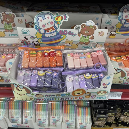 Kit marca texto com 06un