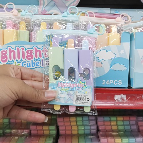 KIT MARCA TEXTO 6 CORES PICOLÉ