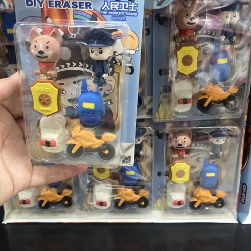 KIT BORRACHA POLICIAL