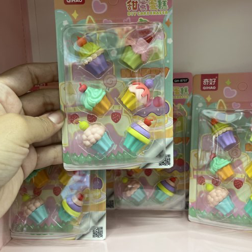 KIT BORRACHA CUP-CAKE