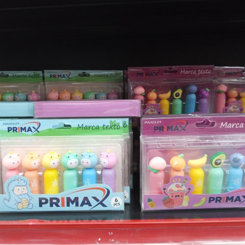 KIT MINI MARCA TEXTO FRUTAS/GAROTINHA