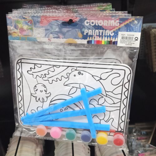 CONJUNTO DEE PINTURA INFANTIL