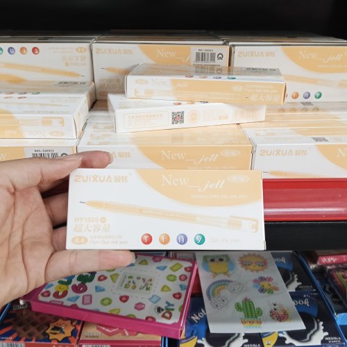 KIT 12 CANETAS VERMELHA