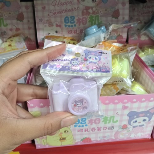 MINI APONTADOR CÂMERA FOTOGRÁFICA