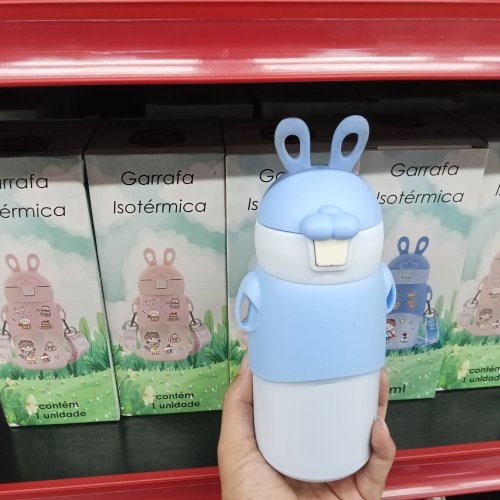 GARRAFA ISOTÉRMICA INFANTIL COELINHO 450ML