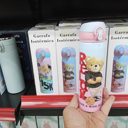 GARRAFA ISOTÉRMICA URSO 450ML