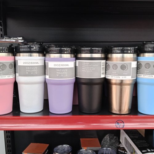 COPO ISOTÉRMICO COM CANUDO 600ML