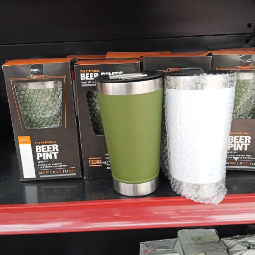 COPO COM ABRIDOR BEER PINT TIPO STANLEY 473ML