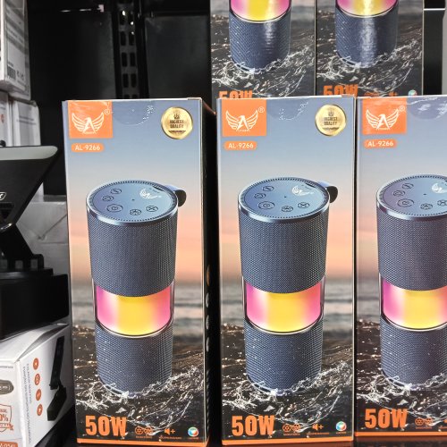 CAIXA DE SOM BLUETOOTH COM LUZ RGB 50W