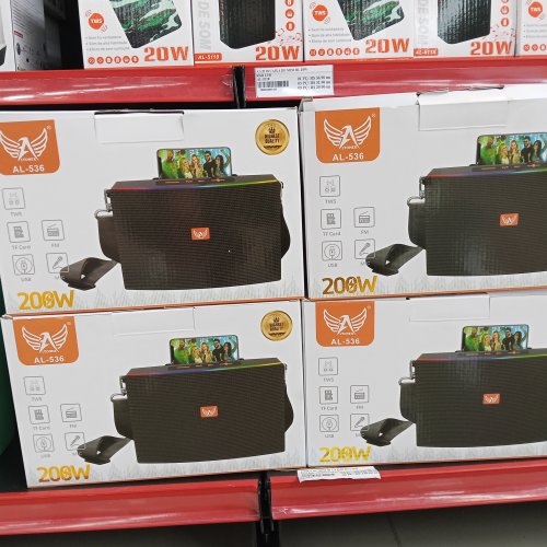 CAIXA DE SOM BLUETOOTH COM LUZ RGB