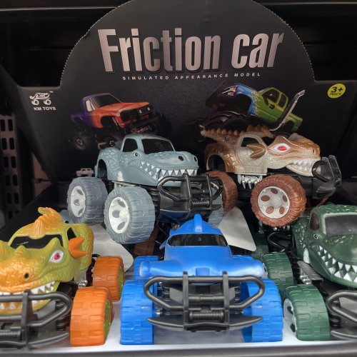 CARRINHO ANIMAIS DE FRICÇÃO PLÁSTICO 
14X9,5X8,5CM