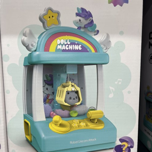 MÁQUINA PEGA PEGA COM GARRA 31X21X15XCM