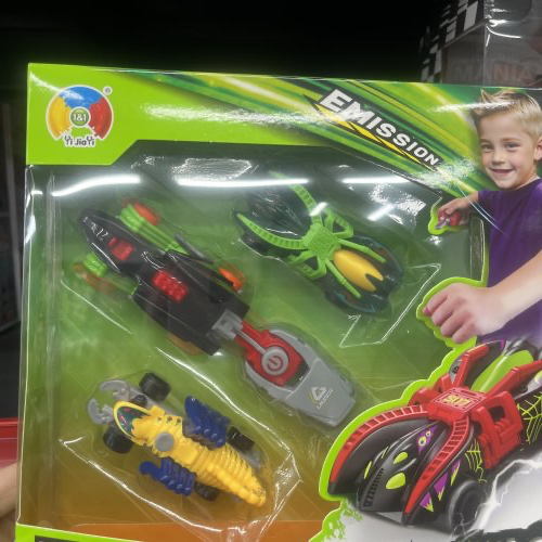 KIT CARROS COM LANÇADOR 7X3,5 CM