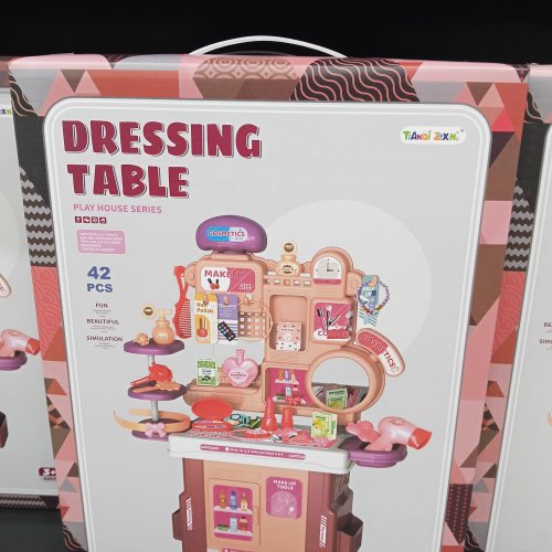 KIT PENTEADEIRA COM ACESSÓRIOS 53X40X16CM