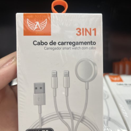 CABO DE CARREGADOR 3 EM 1