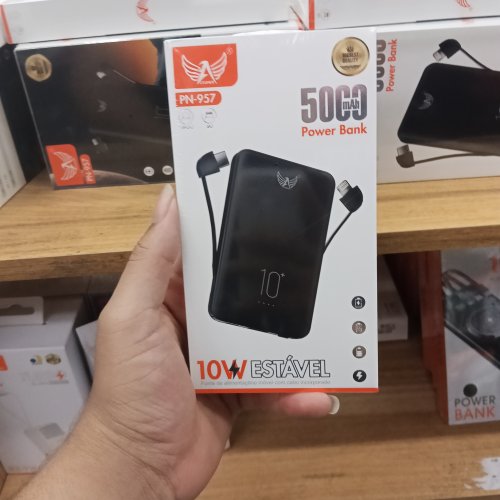 CARREGADOR PORTÁTIL POWER BANK 5000MAH