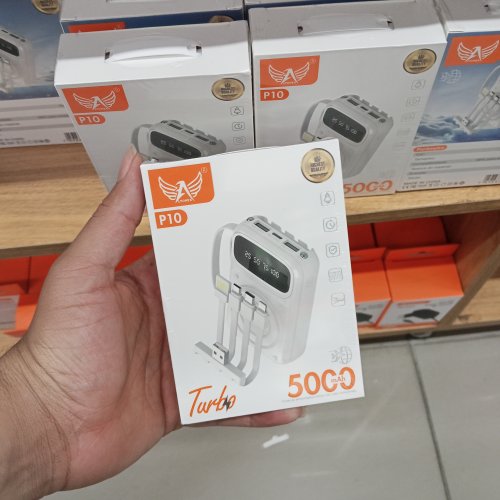 CARREGADOR PORTÁTIL POWER BANK TURBO 5000