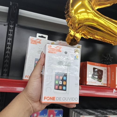 FONE DE OUVIDO BLUETOOTH COM POWER BANK