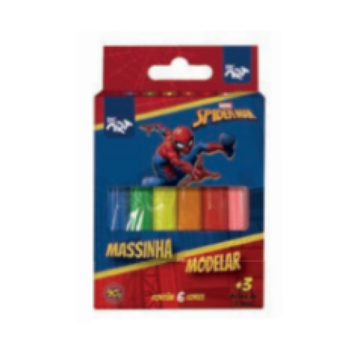 MASSA DE MODELAR 90G HOMEM ARANHA