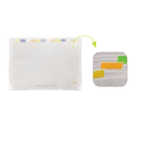 PASTA SANFONADA 12 DIVISORIAS A4