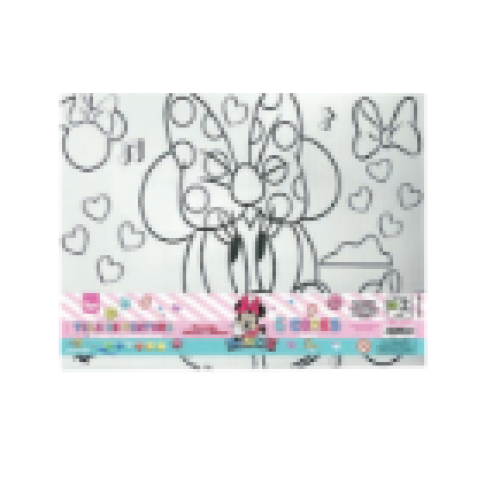 KI TELA DE PINTURA GUACHE COM 6 CORES MINNIE