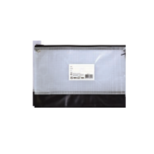 MALOTE EM TELA COM ZIPER MÉDIO