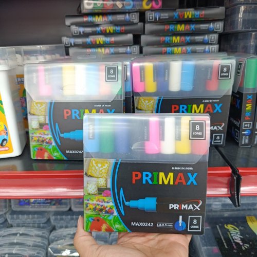 CANETA COM PSC KIT COM 8 CORES PROFISSIONAL