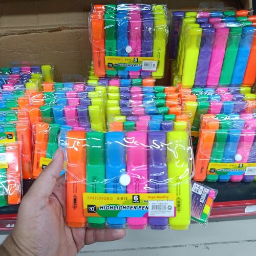 MARCA TEXTO HIDROCOR PONTA POROSA 6PCS