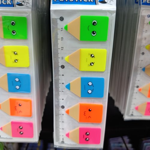 REGUA COM BOQUINHOS DE NOTAS