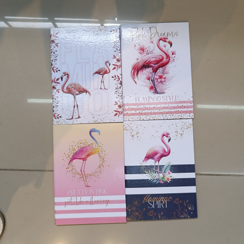 CADERNO BROCHURÃO CAPA DURA COSTURADO 96 FOLHAS PINK LOVE