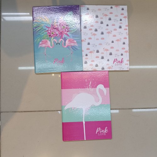 CADERNO BROCHURÃO CAPA DURA COSTURADO 96 FOLHAS PINK LOVE