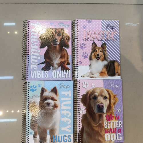 CADERNO CAPA DURA DE ARAME 200 FOLHAS PUP