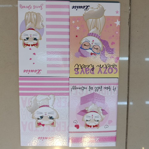 CADERNO BROCHURÃO COSTURADO PEQUENO 1/4 96 FOLHAS LOUISE