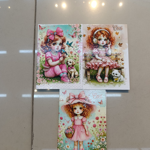 CADERNO BROCHURÃO COSTURADO PEQUENO 1/4 96 FOLHAS CECI