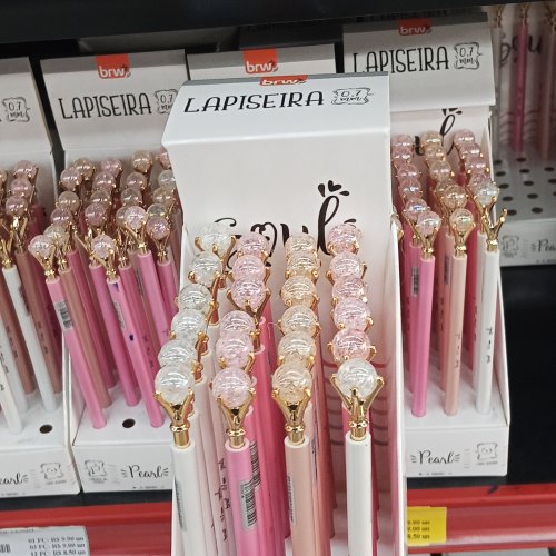 Lapiseira 0.7mm pearl BRW