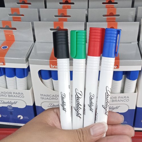 Marcador para quadro branco dashligt 3mm BRW