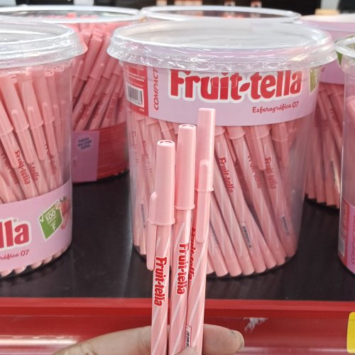 Caneta esferográfica fruit-tella