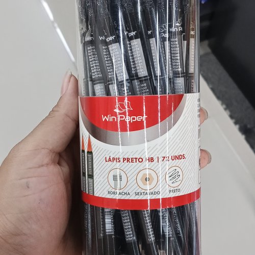 Lápis HB grafite tabuada WIN PAPER