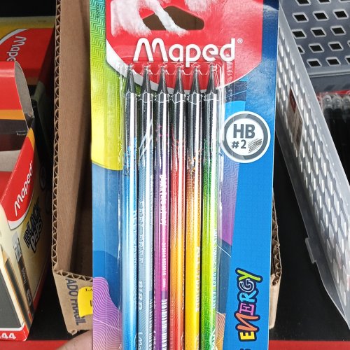 Kit 6 Lápis black pepa energy MAPEP