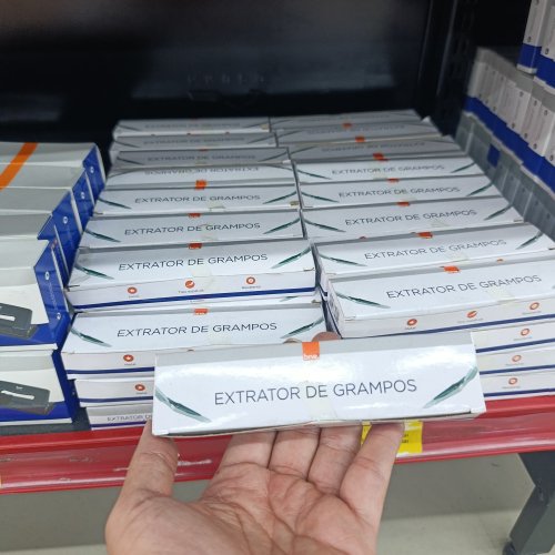 Extrator de grampos caixa com 12un BRW