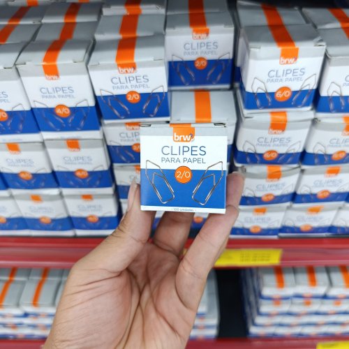 Clipes para papel 2/0 BRW