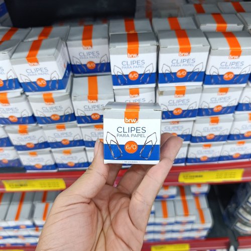 Clipes para papel 6/0