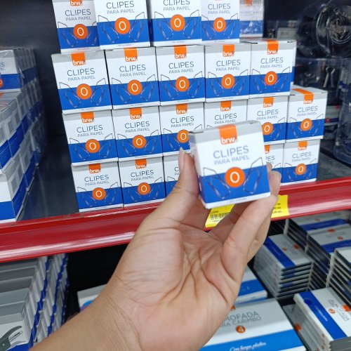 Clipes para papel 0/0 BRW