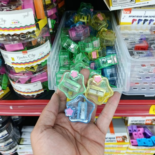 Apontador de plástico star LEO& LEO