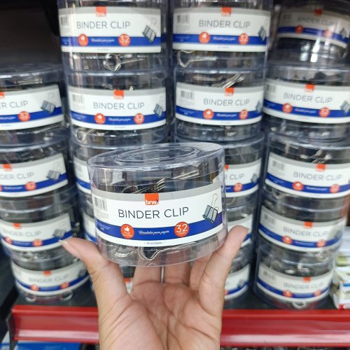 Clipes para papel Binder 32mm BRW
