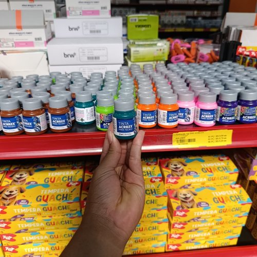 Tinta de tecido ACRILEX