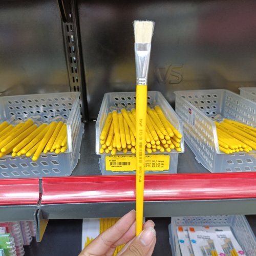 Pincel escolar achatado 815-18