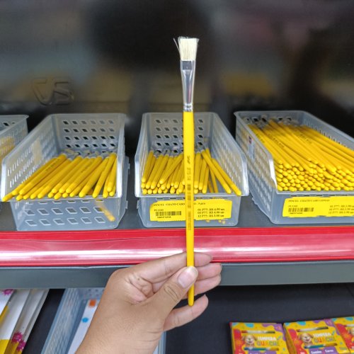 Pincel escolar achatado 815-14